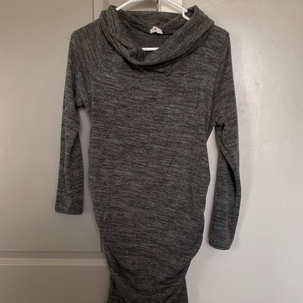 Hello Miz Medium Maternity Dress in Green